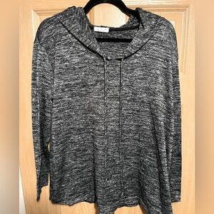 Paper Planes Pullover Hooded Long Sleeve Top